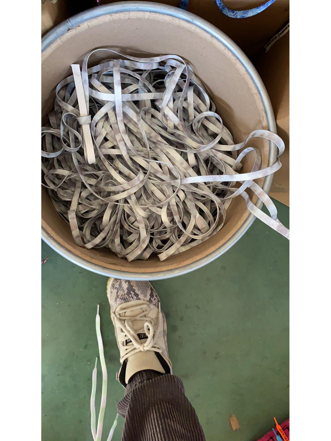 

Шнурки цвета неба с эффектом тай-дай для выстиранного денима AF1 120cm