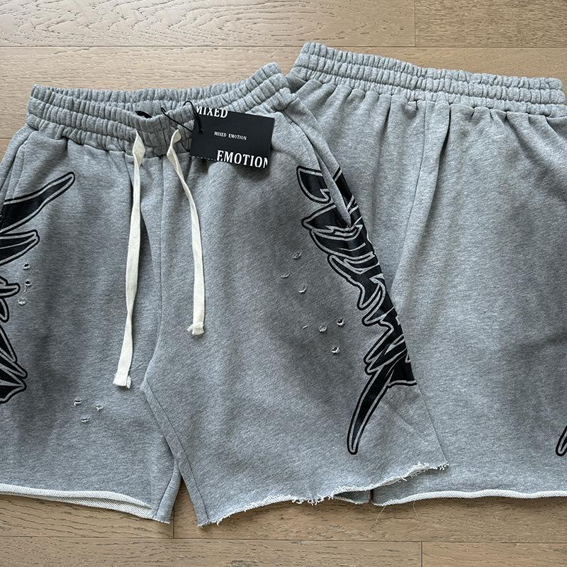 Unisex Rhinestone Zipper Hooded Cardigan & Sweatpants Set with Letter Print.