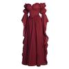 Women's Color Court Dress for Stage Performance
