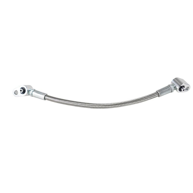 Coolant Crossover Steam Tube LS Engine 3-Bolt DBC DBW Gen 3 Throttle Body Bypass Steel Braided Hose Kit LSX LS1 LM7 551694H