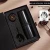Luxury Conical Burr Hand-Crank Coffee Grinder for Italian Drip Coffee and Hand-Pour Brewing
