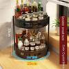 Decorative Tray Rotating Shelf Countertop Special Spice Organizer Double Corner Storage Shelf Explosive Steady Trays
