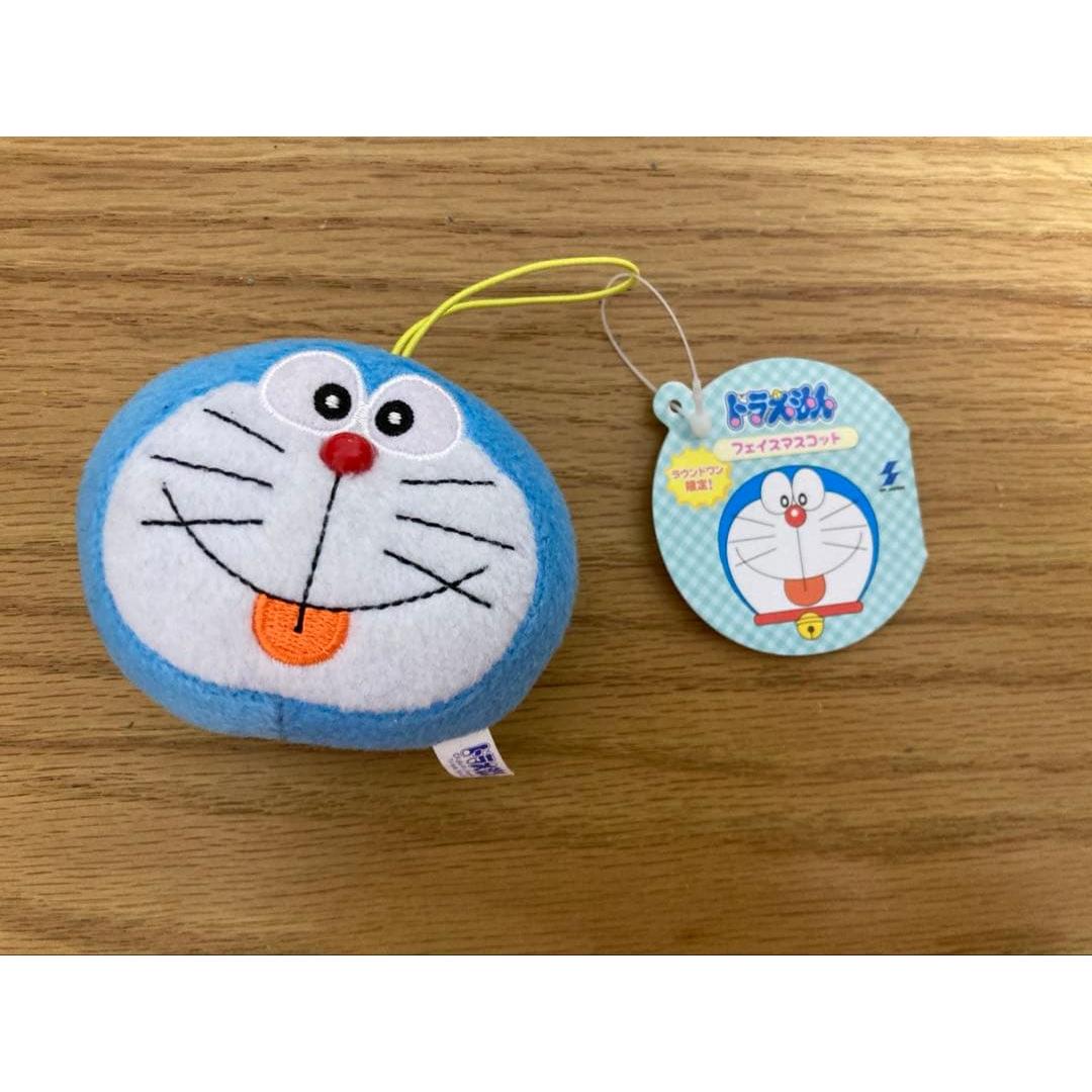 Doraemon face mascot