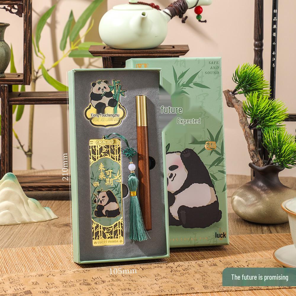 Koi Bookmark Gift Box: Custom Brass Metal Chinese Style for Graduation