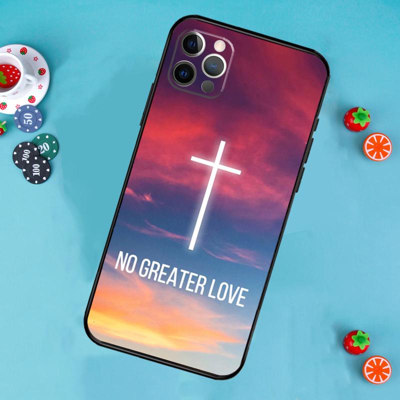 New Faith Christian Religious Jesus Phone Case For iPhone 16 15 14 Pro Max 11 12 Pro 13 Pro Max XS Max XR X Plus Back Cover