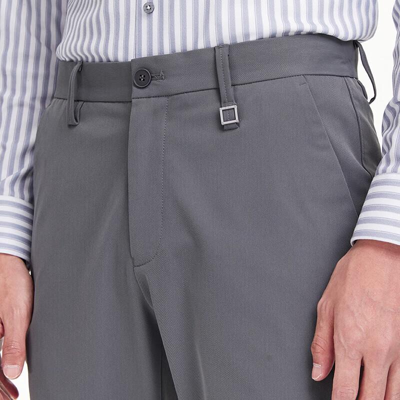 JOEONE Men's Slim Fit Wrinkle-Resistant Casual Pants