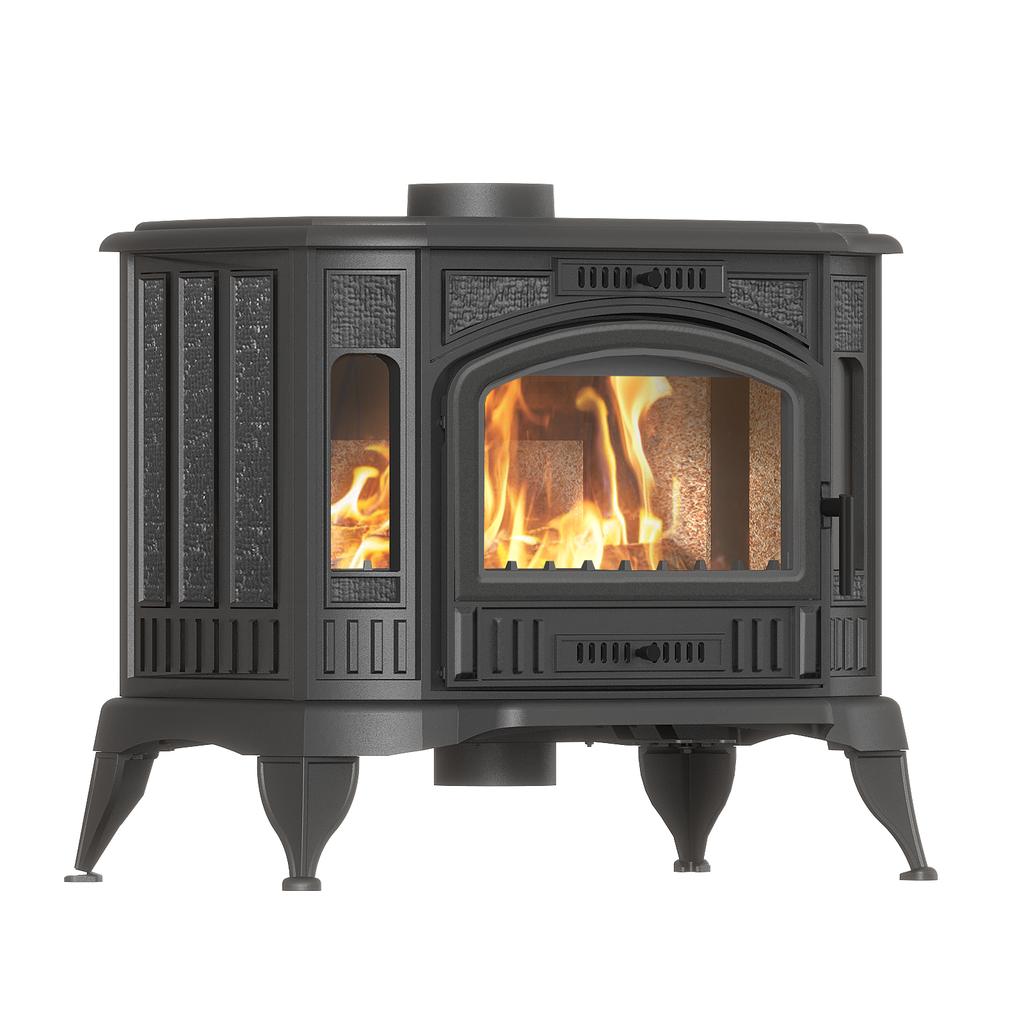 Cast Iron Wood Burning Stove KRATKI K9 ECO Ø 130 8 kW