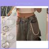 Ceinture Transparente Tendance pour Femme, Forme Cœur, avec Design Papillon et Perles, pour Jeans
