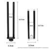 Carp Fishing Accessories Aluminium Alloy Snag Bars Ears Black For Bite Alarms Windproof Carp Fishing Tackle Rod Support