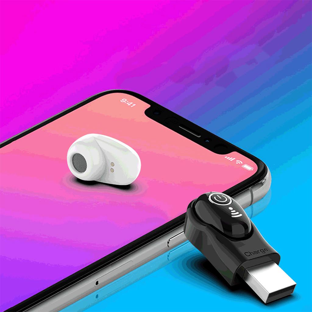 Buy S650 Blueteeth 5.0 Single Earphones Wireless Waterproof Mini Inear