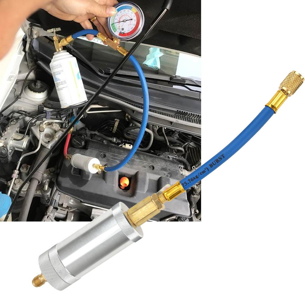 AC Injection Tool Refrigerant Injecting Tool R134A R12 R22 Oil Dye Refrigerant Cooling System