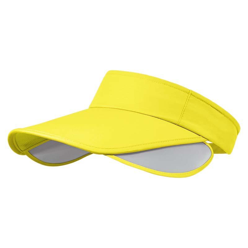 Summer Candy Color Big Eaves Empty Top Hat Women's Beach Play Visor Outdoor UV Protection Breathable Sun Protection Hat