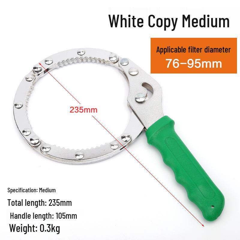 Non-slip Oil and Water Filter Wrench Tool