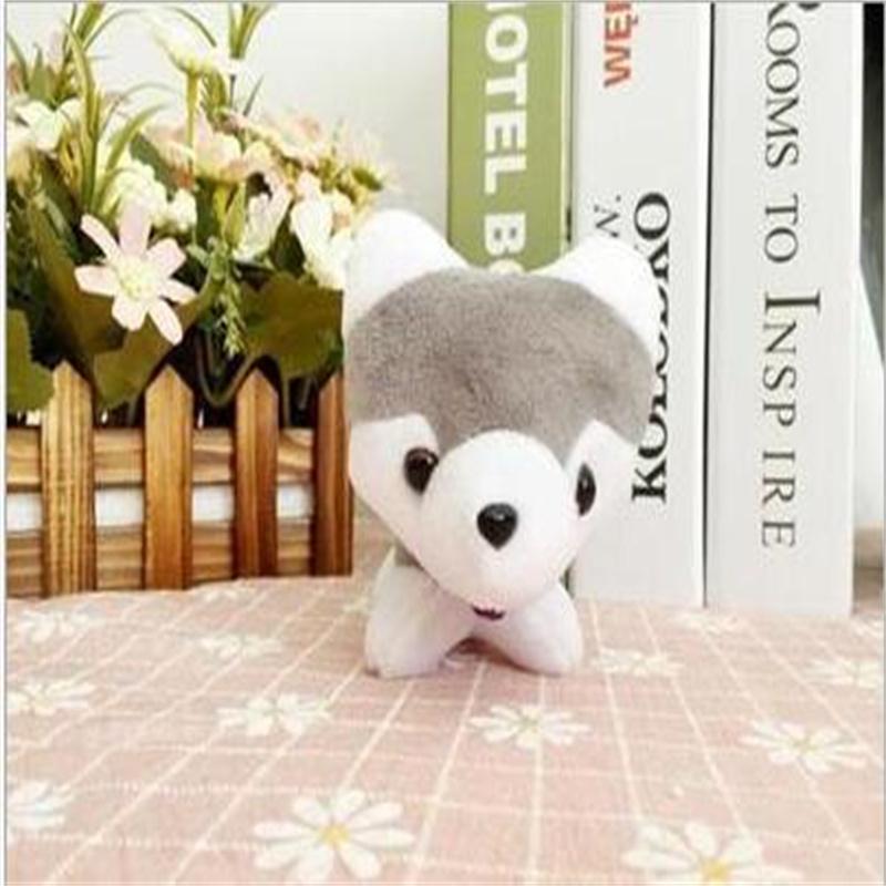 Dog Plush Stuffed Toy Animal Doll , 11CM Soft Keychain Gift for Boys and Girls Christmas Gifts