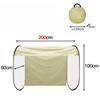 AOPIPI Outdoor Clothes Drying Cover, Laundry Cover, for Balcony, Rainproof, Dustproof, Bird Dropping, and Insect Repellent Net (2M)
