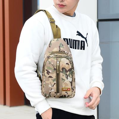 Taktische Brusttasche, Outdoor-Camouflage-Brusttasche, Herren-Umhänge-Umhängetasche, Sport-Radfahren-Brusttasche, Multifunktionale kleine Tasche.