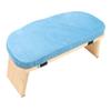 Wooden Meditation Bench Ergonomic Detachable Meditation Kneeling Stool Soft Cushion for   with Carry Bag