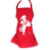 Les Trésors De Lily [M5764] - Designer Apron 'The Parisian At the Moulin Rouge' Red