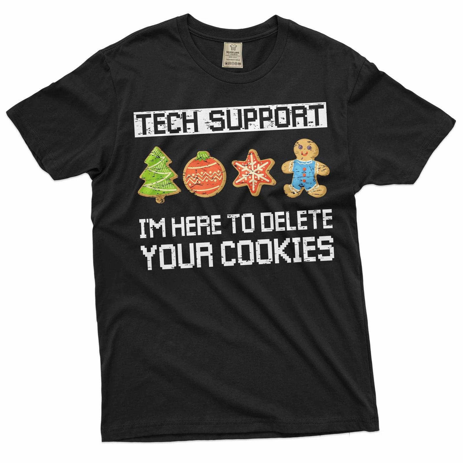 Funny Christmas Joke Shirt Christmas Ugly Tees Technical Support Tech Shirt XL