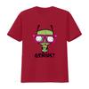 Invader Zim Gir Genius Duh T Shirt for Men Available in Sizes S 2XL vintage Washed Stylish Casual Soft Comfortable graphic