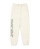 Wacky Willy Typographic Sweatpants Cream