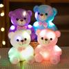 Colorful Glowing Teddy Bear, Unicorn, Dolphin, Alpaca Plush Toy Collection