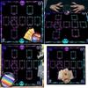 Tarot Tischdecke Altartuch Karten zum Kartenlegen Astrologie Tischdecke Divinations Kartentuch Wandteppich Wanddekoration