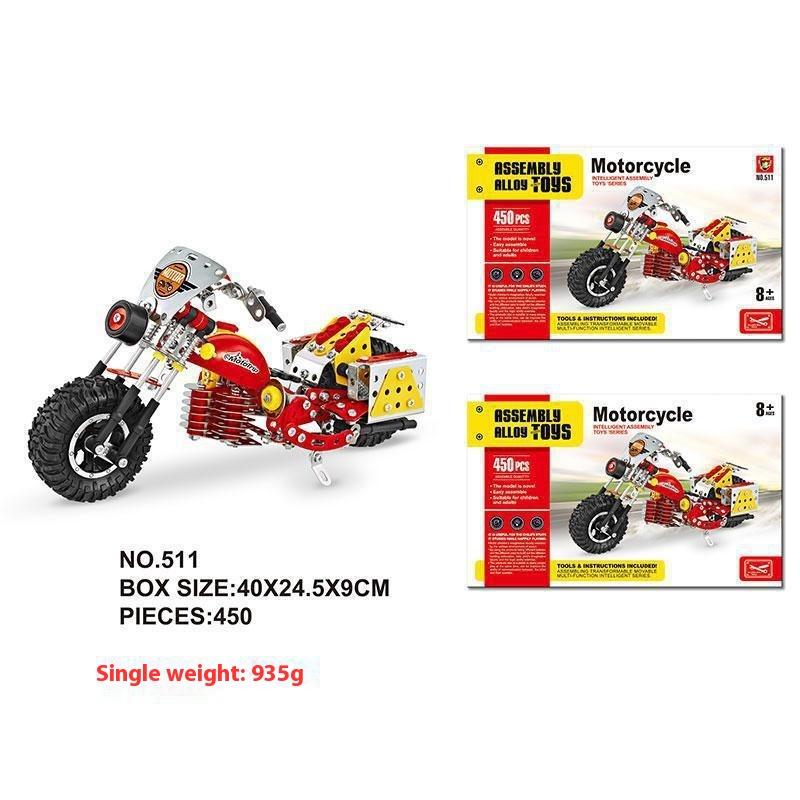 

Детский сплав Креативный строительный автомобиль Модель автомобиля Сделай сам Металлический самолет Сборка Строительный блок Автомобиль Полицейская машина Игрушка