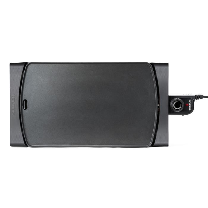 Plancha Taurus Steakmax 2600 de 2600W, plaque de 49x27cm, 3 couches antiadhésives pour cuisine 100% uniforme