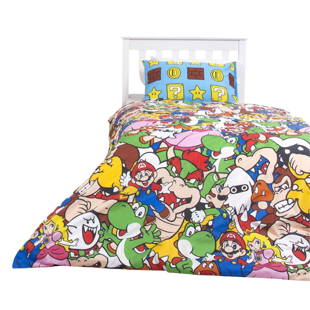 Nintendo Super Mario Reversible Duvet Set