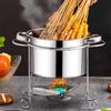 Commercial Stainless Steel Deepened Chuan Chuan Hot Pot