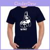 Neues Mode Herren WWF Panda T-Shirt Lustiger Humor Rundhals Kurzarm T-Shirt