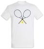 Tennis Rackets T-Shirt Player Passion Love Addiction Court Field