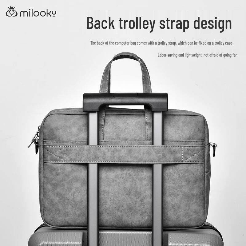 Milooky Business Commute Laptop Shoulder Bag