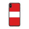 Phone Case – Flag of Peru – Compatible iPhone X – Soft Case – Resistant and Shockproof - Silicone - Pixelforma