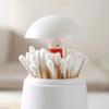 Press Type Automatic Lifting Toothpick Box Personality Creative Dustproof Cotton Swab Bud Holder Dispenser Organizer Storage Box