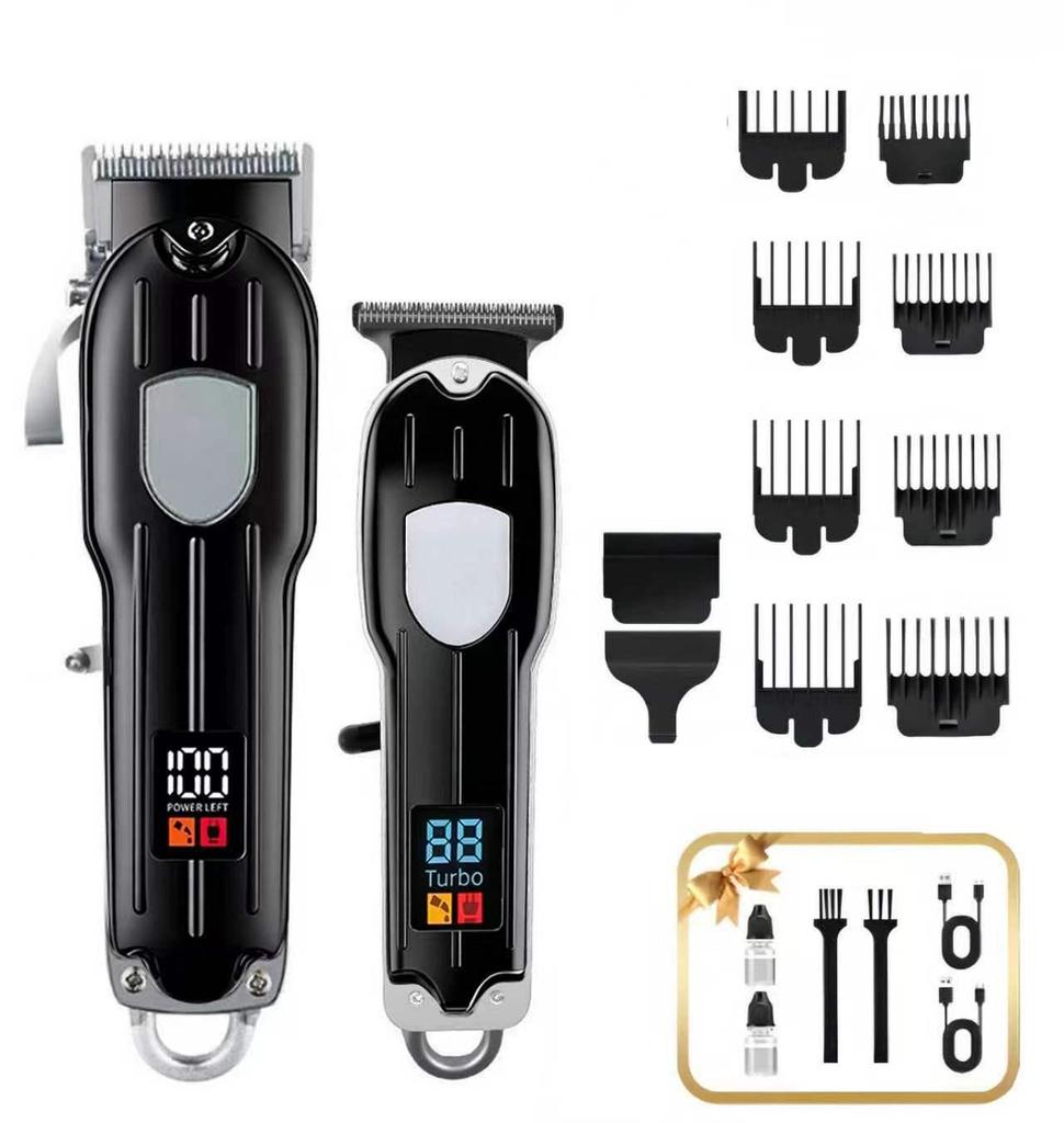 Rechargeable Electric Hair Clipper: Universal Trimmer for Family & Bald Heads