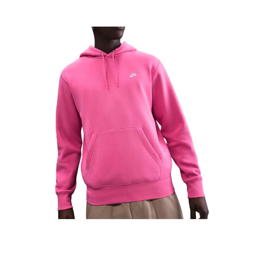 Nike Худи с длинным рукавом, пуловер, толстовка с карманом, мужская, розовая, FN3859-684 XXL