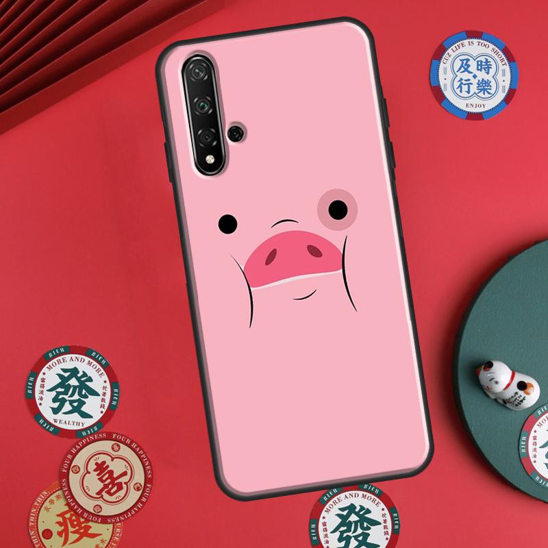 Cartoon Pig For Huawei P60 Pro P30 P40 Lite Nova 7i 8i 11i 12i 12s 10 9 SE Y90 Y60 Y70 Y72 Y61 Y91 Case