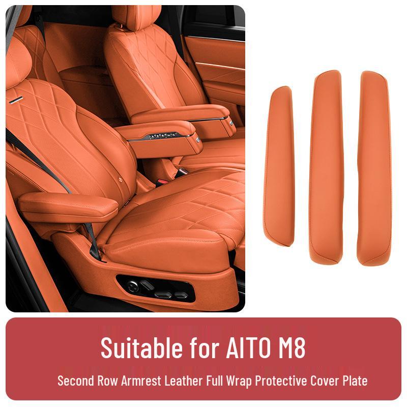 AITO M7/M8/M9 Second Row Armrest Protective Cover - Car Interior Accessory