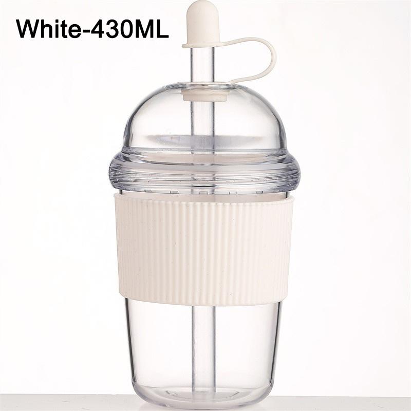 

630/520/430ML Straw Cup With Lid And Straw Portable Large Capacity Tea Coffee Milk Cup Ins Style Water Cup For Office Juice Mug