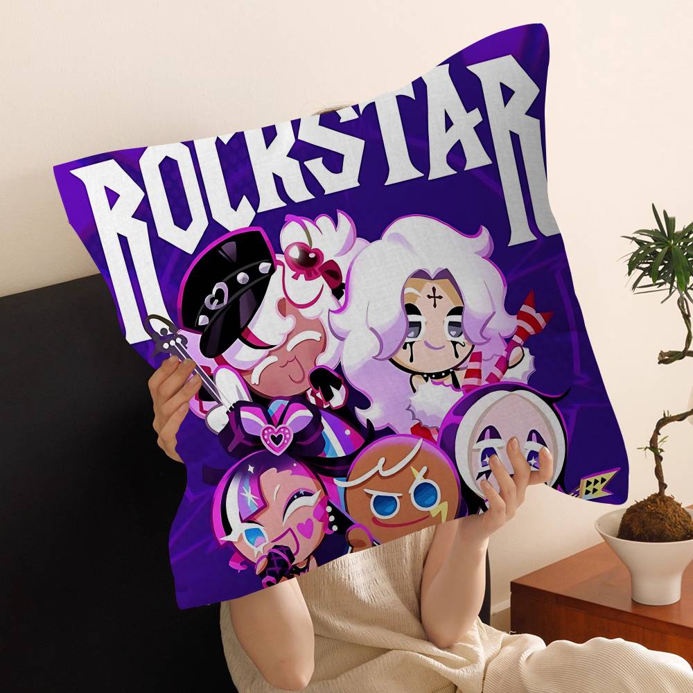 

Game CCookie RRun KKingdom Pillow Gifts Home Office Furnishings Bedroom Sofa Car Cushion Cover Case 45x45cm 30x30 cm