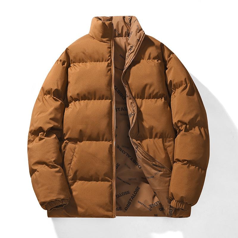 Men's Cotton-padded Jacket, Double-sided Warm, Couples Cotton-padded Jacket, Fashion Everything with Cotton-padded Jacket.