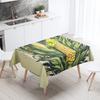 New Abstract Tea Tablecloth Waterproof and Oil-proof Dining Tablecloth Nordic Wind Bar Tablecloth Home Decoration