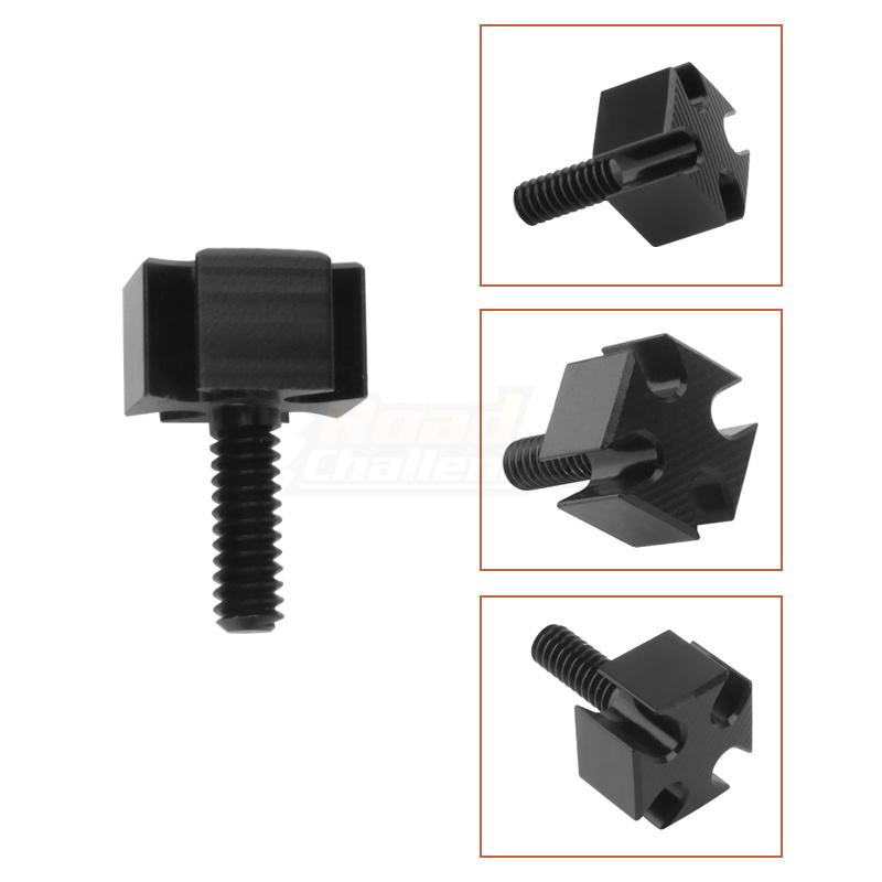 Decorative Cover Screw Black /Gold /Silver For Harley Retro Refit Universal Screw Back Seat Motorcycle Accessories Cushion Screw