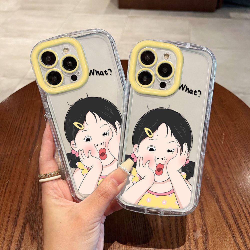 Gill Support Girl for iPhone17ProMax Mobile Phone Case 14 Apple 13 Fine Hole 12/15 Premium 16 Soft Case
