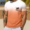 Men's T-shirt Summer  3D Printe Urban Street Style Men's Running Loose T-shirt