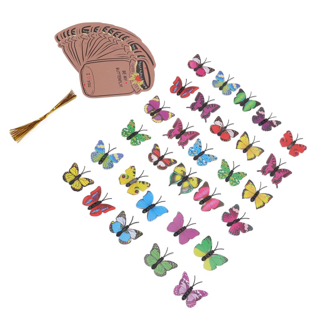 Valentine S Day Gift Card Set Smooth Surface Colorful Beautiful Greeting Cards Set for Exchanging