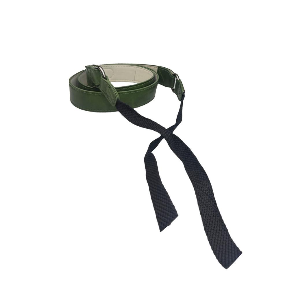 Retro Style Camera Shoulder Strap PU Leather Black Lanyard Strap Universal Camera SLR Strap
