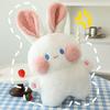 Adorable Plush Rabbit Pillow Doll Cute Bunny Stuffed Toy For Childrens Gifts